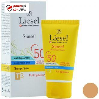 کرم ضد آفتاب لاایسل مدل 490 T3 Sunsel حجم 40 میلی لیتر