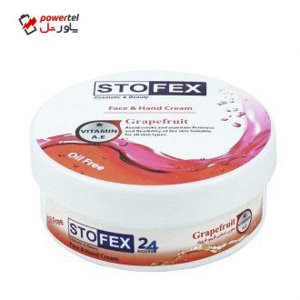 کرم مرطوب کننده استوفکس مدل grapefruit حجم 200 میلی لیتر کرم مرطوب کننده استوفکس مدل grapefruit حجم 200 میلی لیتر