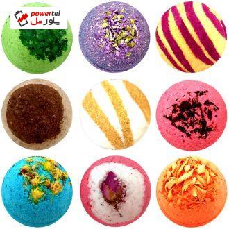 کوکتل نمک حمام اور مدل Mix Pedicure وزن 900 گرم بسته 9 عددی