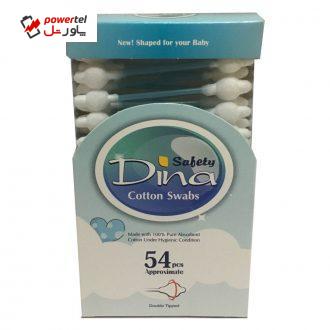 گوش پاک کن دینا مدل 9435 بسته 54 عددی گوش پاک کن دینا مدل 9435 بسته 54 عددی