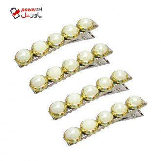 گیره مو دخترانه مدل LP22 بسته 4 عددی گیره مو دخترانه مدل LP22 بسته 4 عددی