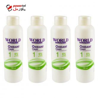 کرم اکسیدان ورد کالر مدل W1 شش درصدی حجم 150 میلی لیتر مجموعه 4 عددی کرم اکسیدان ورد کالر مدل W1 شش درصدی حجم 150 میلی لیتر مجموعه 4 عددی
