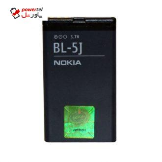 باتری موبایل مدل BL-5J ظرفیت 1320 میلی آمپر ساعت مناسب برای گوشی موبایل نوکیا 5J