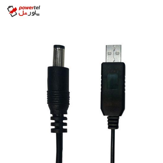 کابل تبدیل USB به DC مدل T9 طول 1 متر