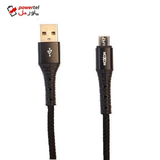 کابل تبدیل USB به microUSB موکسوم  مدلCB28-MINI  طول 1متر