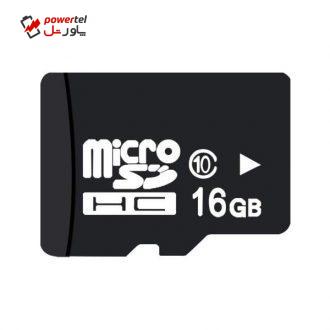 کارت حافظه microSDHC مدل DR8004 کلاس 10استاندارد HC ظرفیت 16 گیگابایت وکیوم قرمز به همراه آداپتور SD