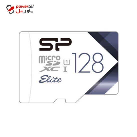 کارت حافظه microSDXC سیلیکون پاور مدل Colorful Elite کلاس 10 استاندارد UHC-I U1 سرعت 85MBps ظرفیت 128 گیگابایت
