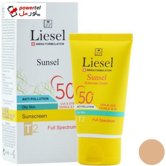 کرم ضد آفتاب لاایسل  مدل 483 T2 Sunsel حجم 40 میلی لیتر