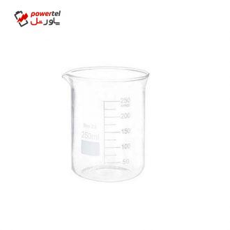 بشر آزمایشگاه مدل beaker ظرفیت 250 میلی لیتر بشر آزمایشگاه مدل beaker ظرفیت 250 میلی لیتر