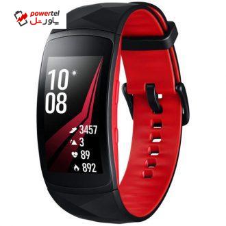 مچ بند هوشمند سامسونگ مدل  Gear Fit 2 Pro Red سایز mm  158-205