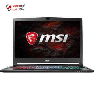 لپ تاپ 17 اینچی ام اس آی مدل GS73VR 7RF Stealth Pro – A