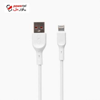 کابل تبدیل USB به لایتنینگ اسکای دلفین مدل S58L طول 1 متر کابل تبدیل USB به لایتنینگ اسکای دلفین مدل S58L طول 1 متر