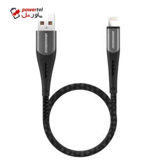 کابل تبدیل USB به لایتنینگ راک رز مدل Diesel AL Mini طول 0.3 متر