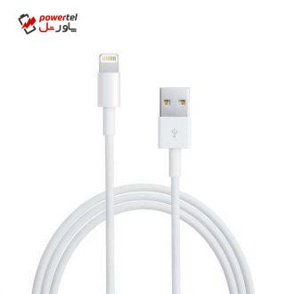 کابل تبدیل USB به لایتنینگ فاکسکان مدل FOQ77649YOJE7CD طول 1 متر