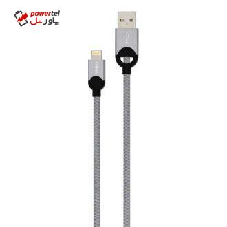 کابل تبدیل USB به لایتنینگ فیلیپس مدل DLC2608T طول 1.2 متر کابل تبدیل USB به لایتنینگ فیلیپس مدل DLC2608T طول 1.2 متر