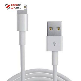 کابل تبدیل USB به لایتنینگ مدل 0100 طول 1 متر کابل تبدیل USB به لایتنینگ مدل 0100 طول 1 متر