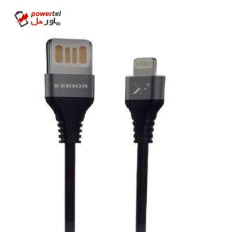 کابل تبدیل USB به لایتنینگ کی-اف سنیور مدل 4FT طول 1.2 متر