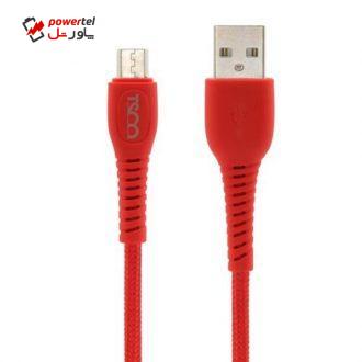 کابل تبدیل USB به Microusb تسکو مدل TCA 183  طول 1 متر