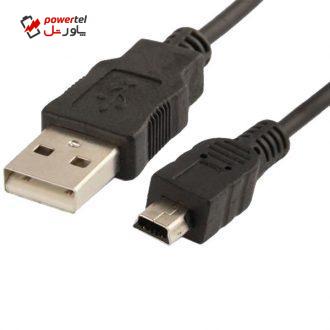 کابل تبدیل USB به MiniUSB مدل x-8 طول 1 متر