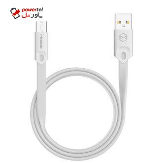 کابل تبدیل USB به microUSB مک دودو مدل CA-A01 طول 1 متر