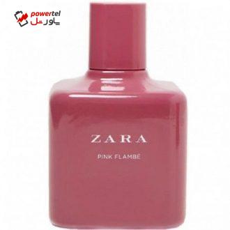 تستر ادو تویلت زنانه زارا مدل pink flambe حجم 100 میلی لیتر