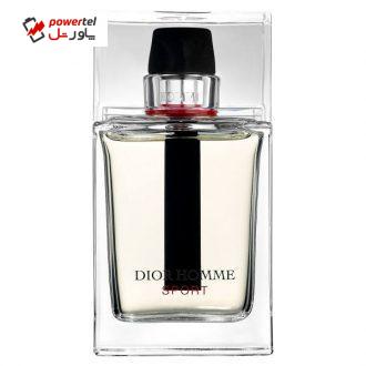 تستر ادو تویلت مردانه دیور مدل Homme Sport حجم 100 میلی لیتر(جعبه سفید تستر)