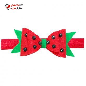 تل مو دخترانه طرح هندوانه مدل یلدا کد 020 تل مو دخترانه طرح هندوانه مدل یلدا کد 020