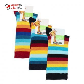جوراب دخترانه راکون مدل 102610 مجموعه 3 عددی جوراب دخترانه راکون مدل 102610 مجموعه 3 عددی