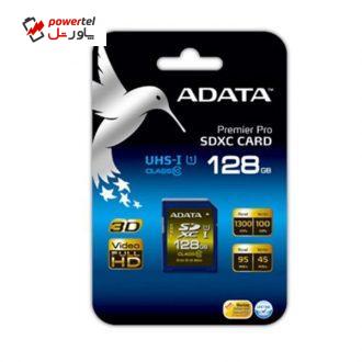 کارت حافظه Premier Pro 128GB SDHC/SDXC UHS-I U1 کارت حافظه Premier Pro 128GB SDHC/SDXC UHS-I U1