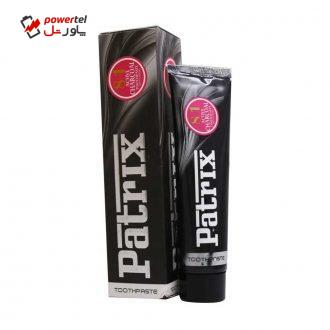 خمیر دندان پاتریکس مدل charcoal وزن 130 گرم خمیر دندان پاتریکس مدل charcoal وزن 130 گرم