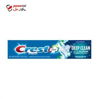 خمیر دندان کرست مدل Deep Clean Whitening وزن 153 گرم