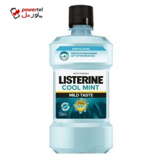 دهان شویه لیسترین مدل MILD TASTE ZERO حجم 250 میلی لیتر دهان شویه لیسترین مدل MILD TASTE ZERO حجم 250 میلی لیتر
