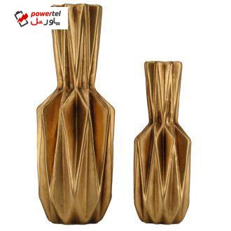 گلدان دکوری مدل PE-NZ072 مجموعه دو عددی گلدان دکوری مدل PE-NZ072 مجموعه دو عددی