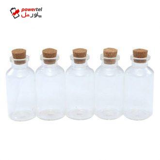بطری دکوری کوه شاپ کد TP-C4466 بسته 5 عددی