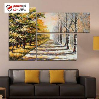 تابلو دیواری 3 تکه آریکان کد TA4601