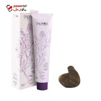 رنگ مو ایتالی رژ شماره Roj1 حجم 120 میلی لیتر رنگ قهوه ای زیتونی رنگ مو ایتالی رژ شماره Roj1 حجم 120 میلی لیتر رنگ قهوه ای زیتونی