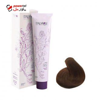 رنگ مو ایتالی رژ شماره Roj11 حجم 120 میلی لیتر رنگ بلوطی
