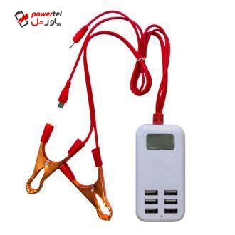 شارژر رومیزی مدل UNIVERSAL_I6 شارژر رومیزی مدل UNIVERSAL_I6