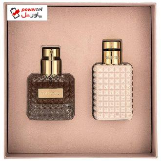 ست ادو پرفیوم زنانه ولنتینو مدل Donna حجم 100 میلی لیتر ست ادو پرفیوم زنانه ولنتینو مدل Donna حجم 100 میلی لیتر