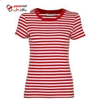 تی شرت زنانه جین وست مدل 91273504red تی شرت زنانه جین وست مدل 91273504red