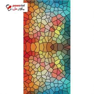 استیکر شیشه طرح رنگارنگ کد 8 استیکر شیشه طرح رنگارنگ کد 8