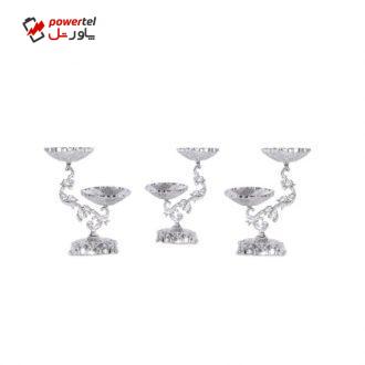 مجموعه ظروف هفت سین ۳پارچه مدل یاقوت مجموعه ظروف هفت سین ۳پارچه مدل یاقوت