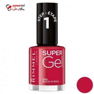 لاک ناخن ریمل لاندن سری Super Gel شماره 042