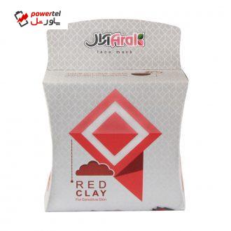 ماسک صورت آرال مدل Red clay وزن 250 گرم ماسک صورت آرال مدل Red clay وزن 250 گرم