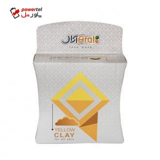 ماسک صورت آرال مدل Yellow clay وزن 250 گرم