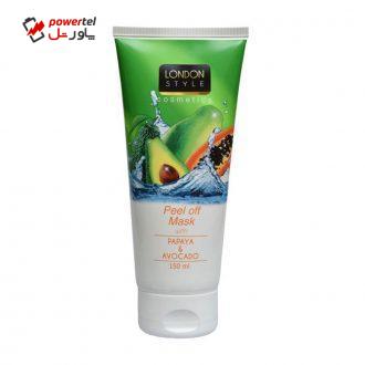 ماسک صورت لندن استایل مدل Papaya & Avocado حجم 150 میلی لیتر ماسک صورت لندن استایل مدل Papaya & Avocado حجم 150 میلی لیتر