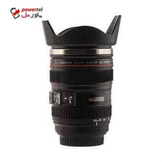 ماگ سفری طرح لنز دوربین مدل Caniam 28-135 mm ماگ سفری طرح لنز دوربین مدل Caniam 28-135 mm