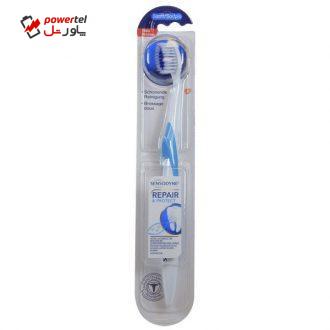 مسواک سنسوداین مدل Repair and protect 212 با برس خیلی نرم مسواک سنسوداین مدل Repair and protect 212 با برس خیلی نرم