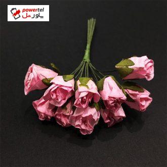گل مصنوعی مدل غنچه رز کد 132 بسته 10 عددی گل مصنوعی مدل غنچه رز کد 132 بسته 10 عددی