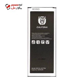 باتری موبایل کالفونا مدل SM-Note4 ظرفیت 3220 میلی آمپر ساعت مناسب برای گوشی موبایل سامسونگ Galaxy Note4